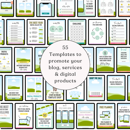 Promotional Pinterest Templates