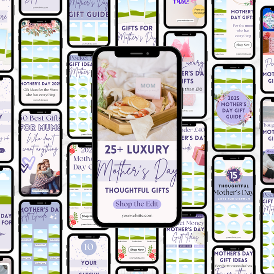 Mother's Day Pinterest Templates for Canva