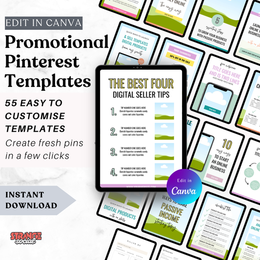 Promotional Pinterest Templates